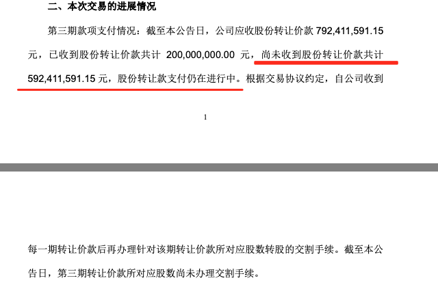 王健林好友又延迟支付？永辉超市：5.9亿元尚未收到！  第3张