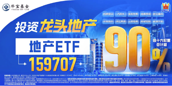 招商蛇口、万科A双双涨逾3%，地产ETF（159707）上涨2.42%！高层重磅支持，收储落地节奏或加快  第3张