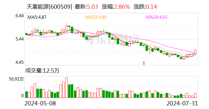 天富能源：累计回购股份4635200股  第1张