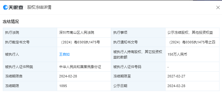 王自如再上热搜！近日被限制高消费 格力电器暂无回应