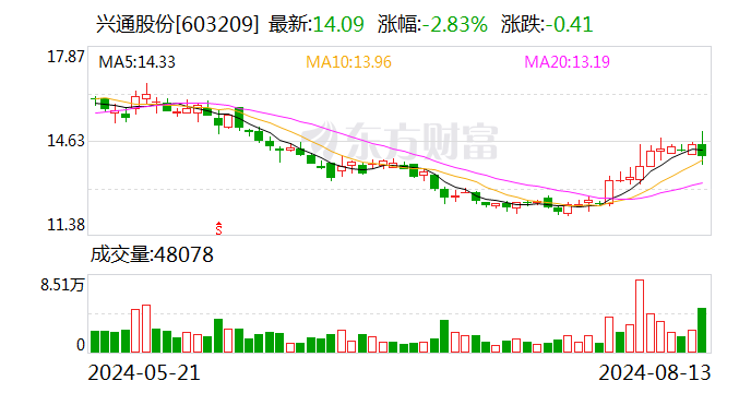 国金证券给予兴通股份买入评级，Q2业绩超预期，运力扩张利润可期