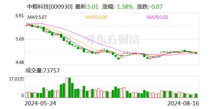 中粮科技：石碧、王尚文申请辞去公司董事职务  第1张