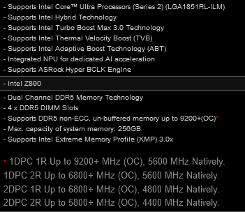 酷睿Ultra 200K、Z890主板加速：DDR5冲上9200MHz！  第2张